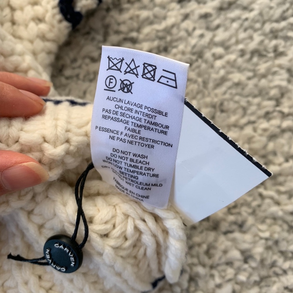 Carven 100%wool vest